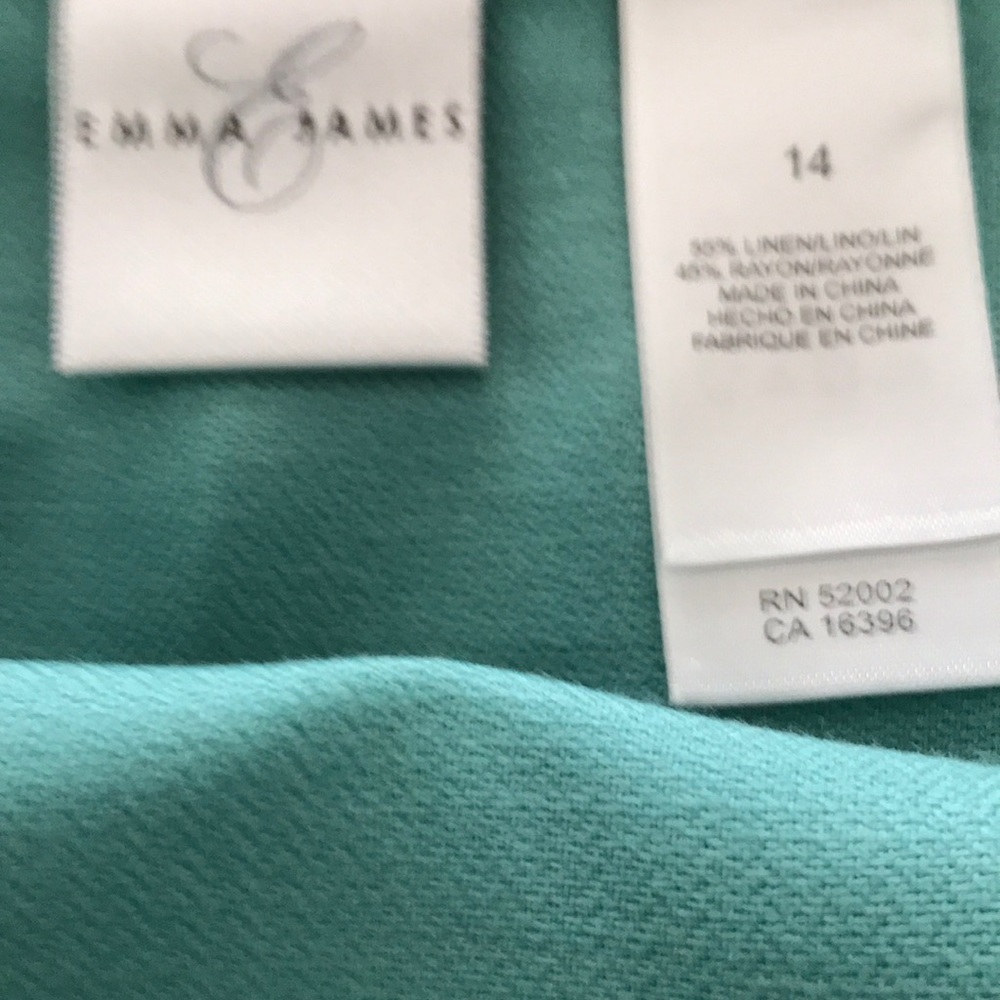 Emma James skirt. Linen and rayon - Picture 6 of 7